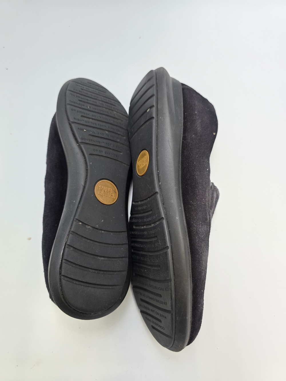 Samuel Hubbard Freedom First Black Suede Slip-On Loafers Shoes Sz 8 US / 39 EU - Picture 5 of 7